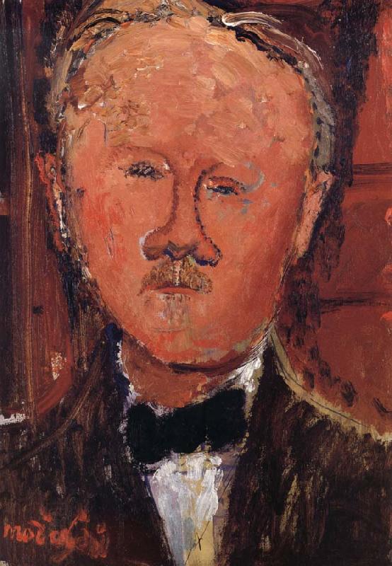 Amedeo Modigliani Portrait de Monsieur cheron China oil painting art